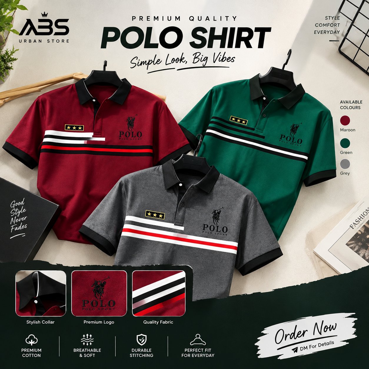 New Stylish Polo Shirt 👕🔥