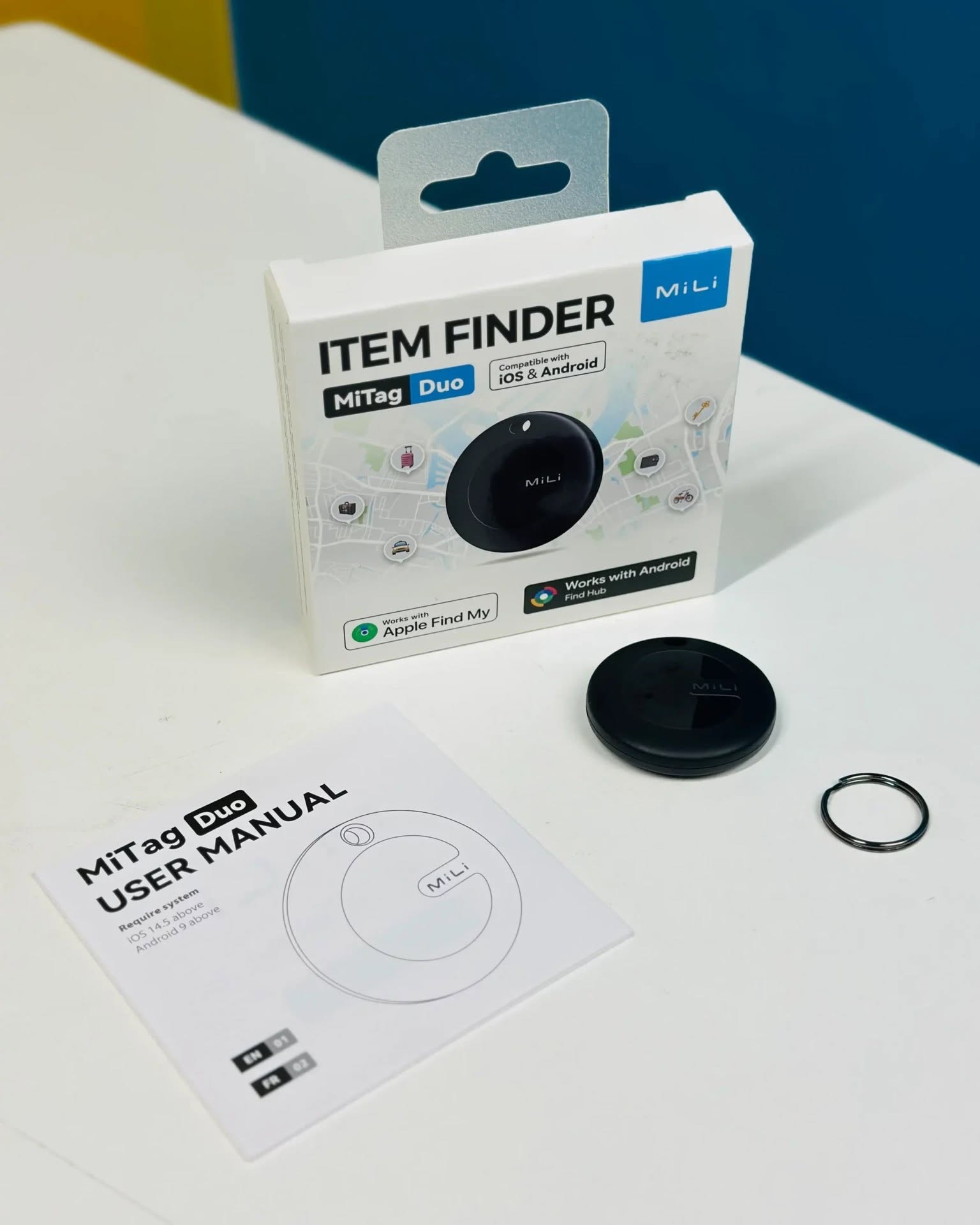 MiLi MiTag Duo Smart Finder for Android and iOS Devices
